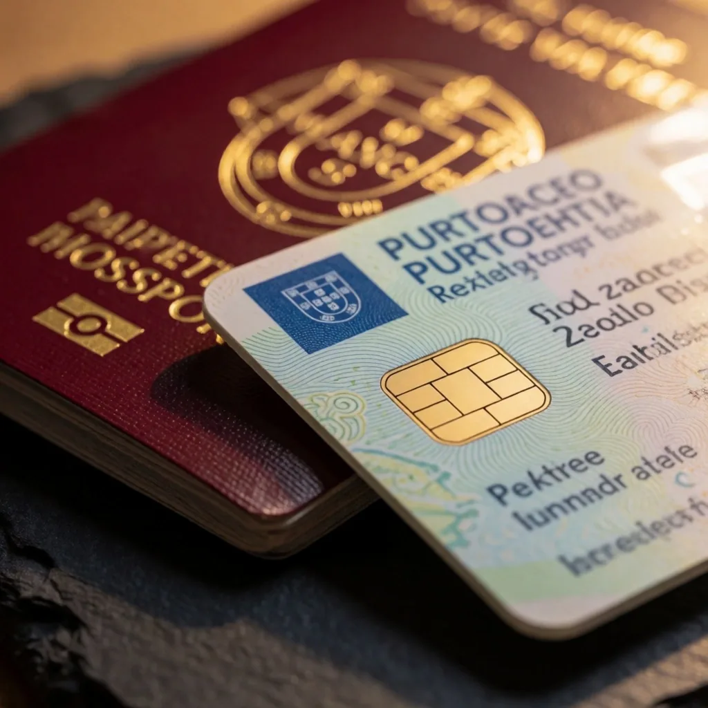 Título de residencia portugués y pasaporte europeo